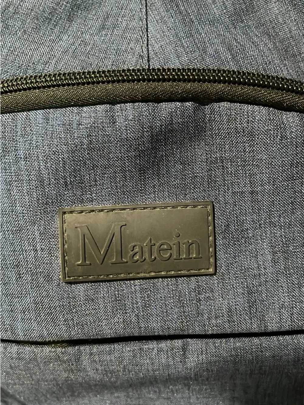 Navy Blue Men's Backpack - Durable Everyday Bag